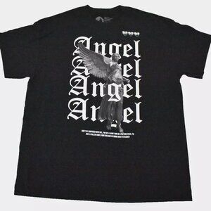Tree Hugger Nation Mens Angel Don't Be Confused With Me Black Shirt New Large